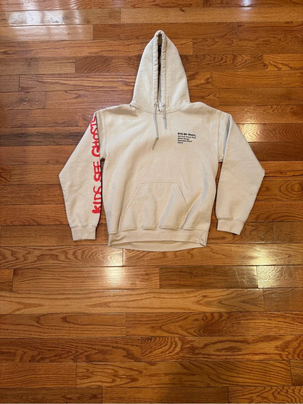 Kids See Ghosts Takashi Murakami Kanye West Kid Cudi Hoodie Size Small - Picture 2 of 6